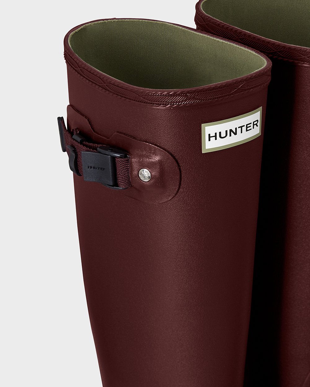 Womens Tall Rain Boots - Hunter Norris Field (29GFVHZPO) - Purple Red